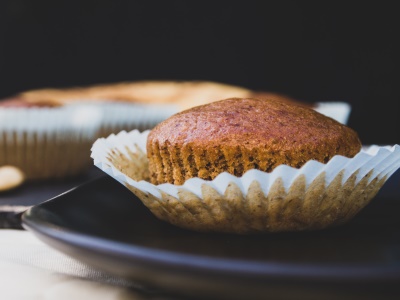 Veganer Bananenmuffin