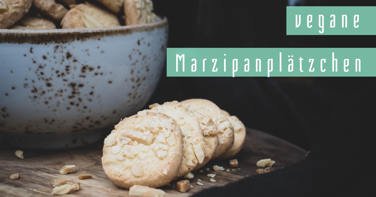 Vegane Marzipanplätzchen: Mandel in all ihren Formen