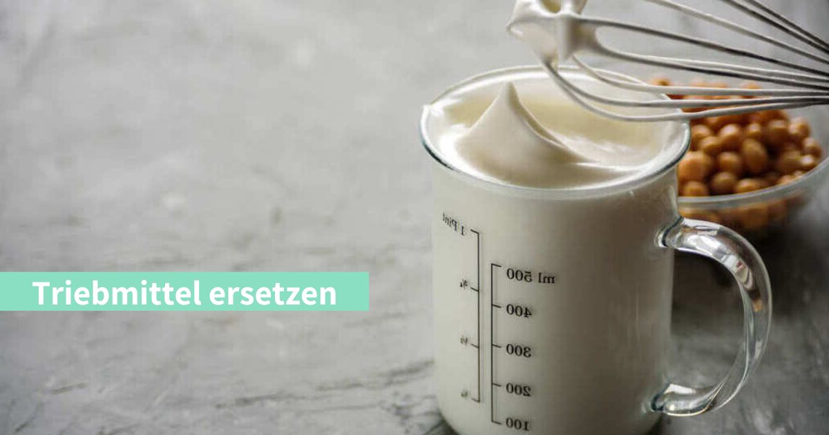 Triebmittel ersetzen - ohne Natron, Backpulver und Co backen
